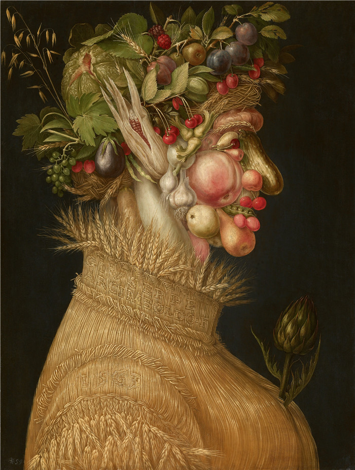朱塞佩·阿辛博多（Giuseppe Arcimboldo）-夏天