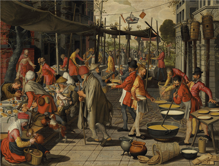 彼得·埃森（Pieter Aertsen）作品-皇家婚礼的寓言