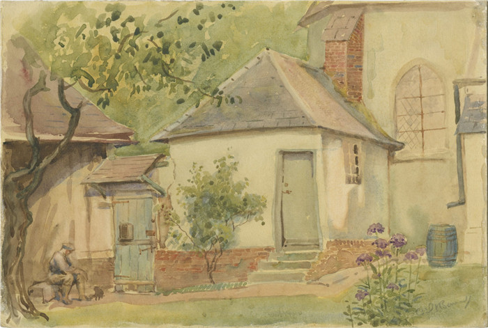 西里尔·亨利·巴罗 （Cyril Henry Barraud）-素描