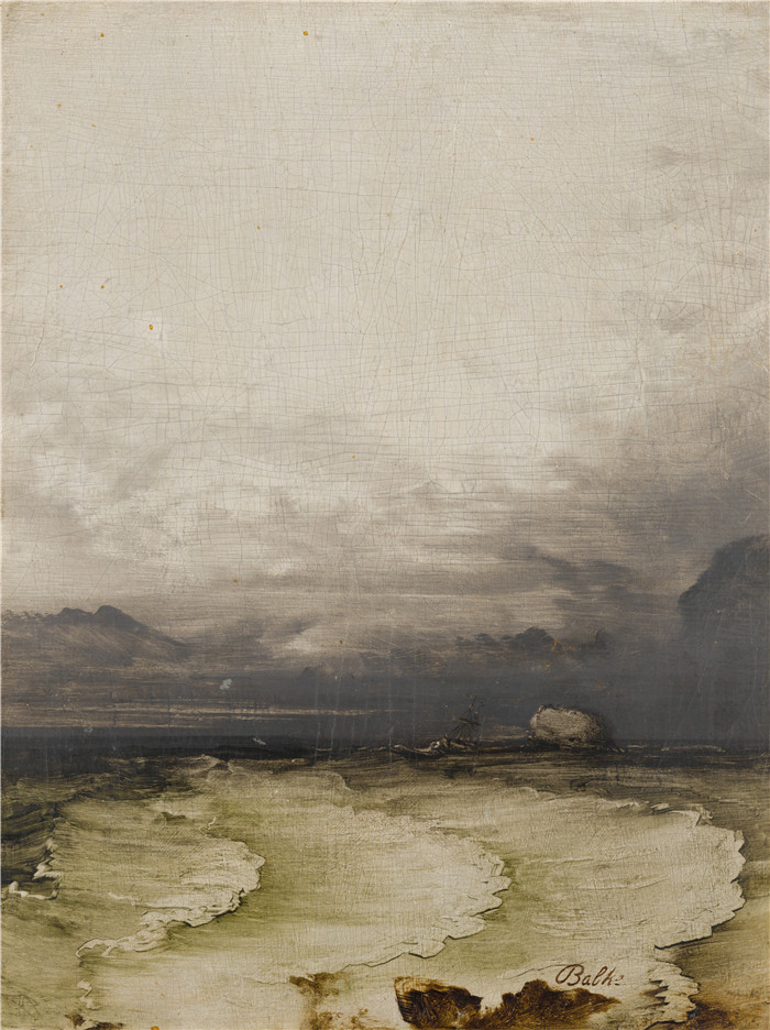 佩德·巴尔克(Peder Balke)作品-斯特兰帕蒂