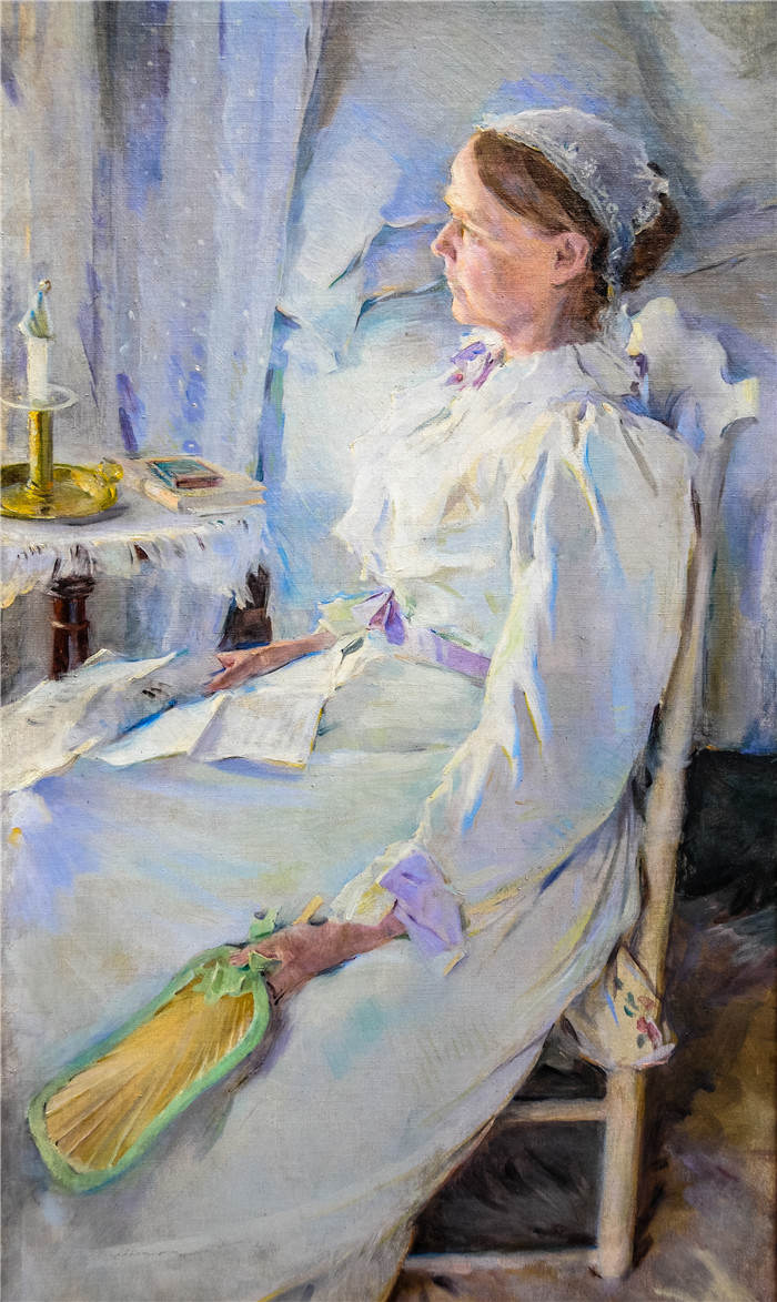 塞西莉亚·博克斯(Cecilia Beaux)作品-新英格兰女性