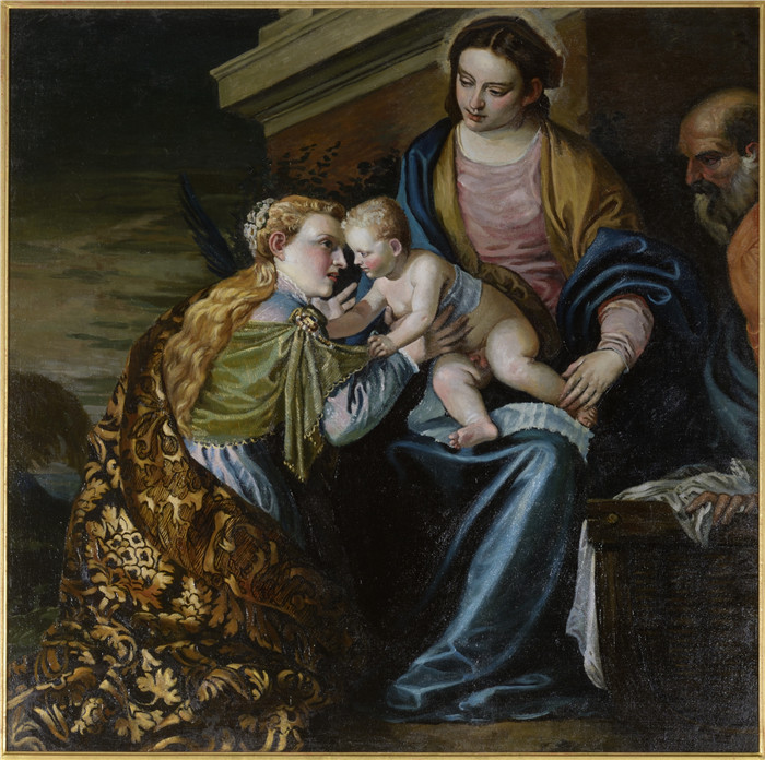 弗雷德里克·巴泽（Frédéric Bazille）-圣凯瑟琳的神秘婚姻