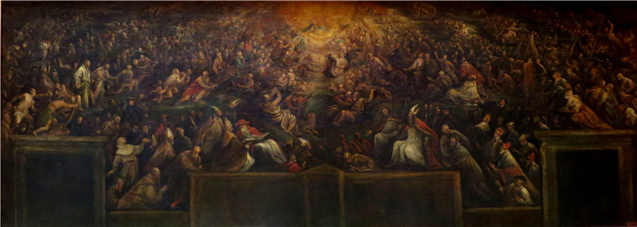 弗朗切斯科·巴萨诺（Francesco Bassano the Younger） 的画作-正义的复活和圣母加冕