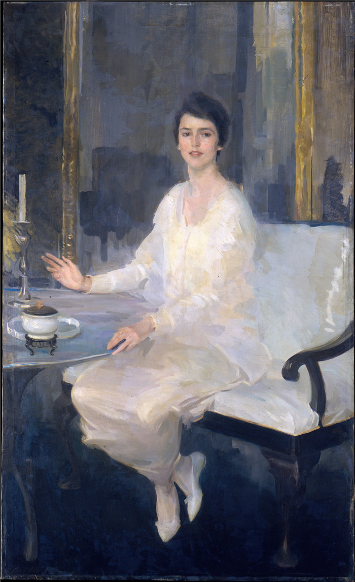 塞西莉亚·博克斯(Cecilia Beaux)作品-Ernesta