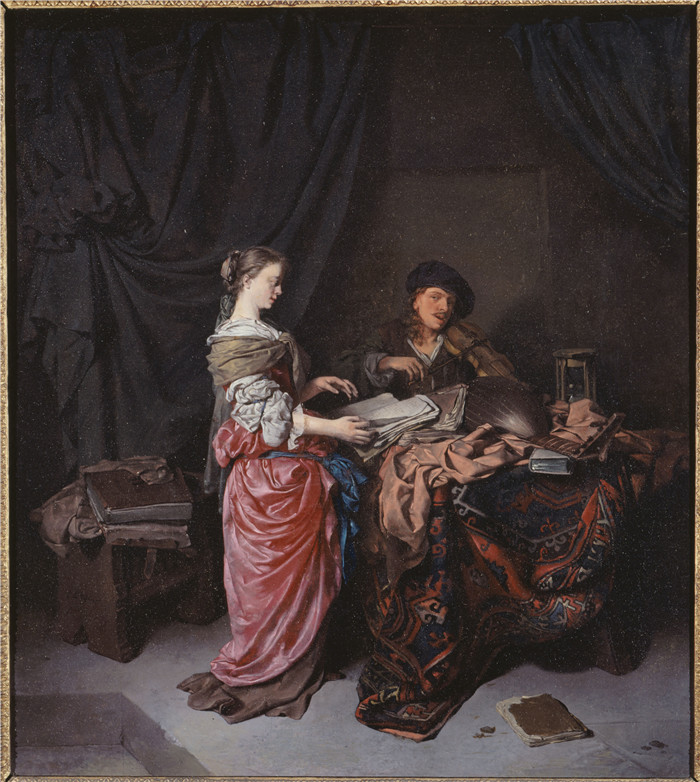 科内利斯·彼得斯·贝加（Cornelis Pietersz Bega）作品-二重奏