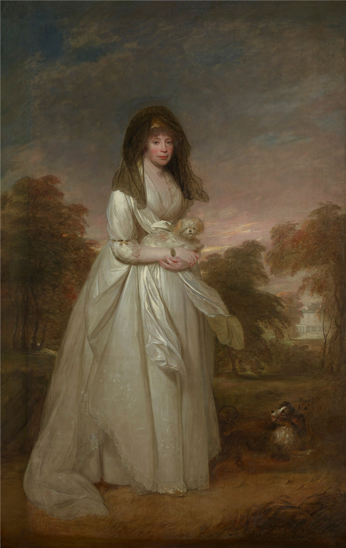 威廉·比奇（William Beechey）作品-夏洛特女王 （1744-1818）