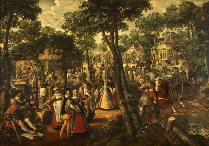 约阿希姆·布克莱尔(Joachim Beuckelaer)作品-乡村节