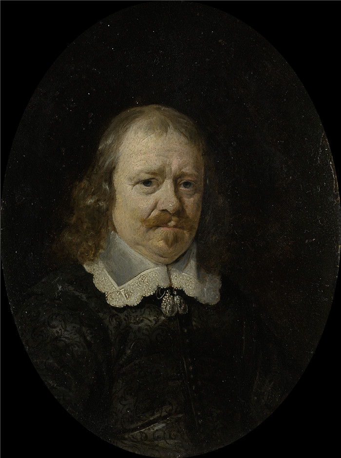 杰拉德·特·伯奇(Gerard ter Borch)作品-戈达尔·范·里德 (1588-1648),内德霍斯特领主