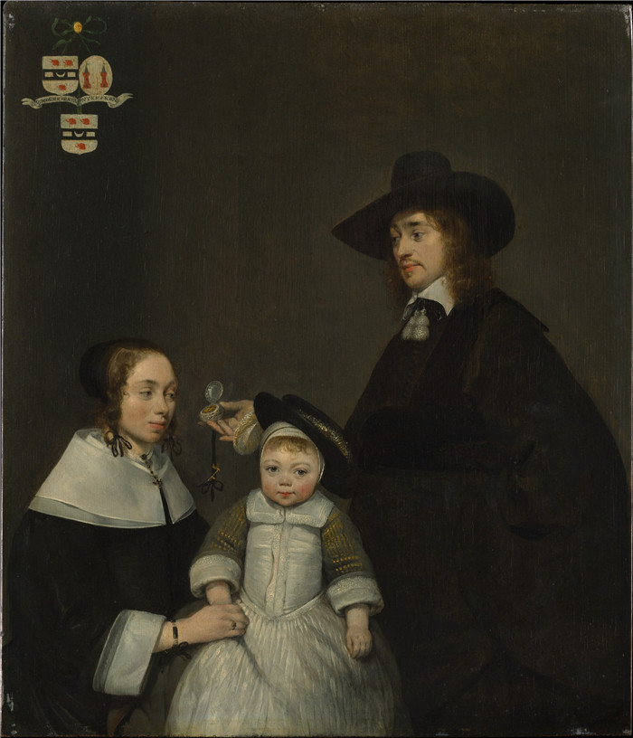 杰拉德·特·伯奇(Gerard ter Borch)作品-Van Moerkerken 家族