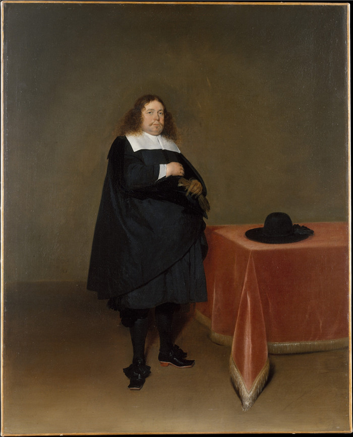 杰拉德·特·伯奇(Gerard ter Borch)作品-Burgomaster Jan van Duren (1613–1687)