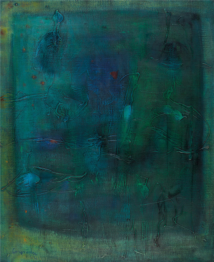 安东尼奥·库普拉（Antonio Corpora）作品-Senza titolo, 1962