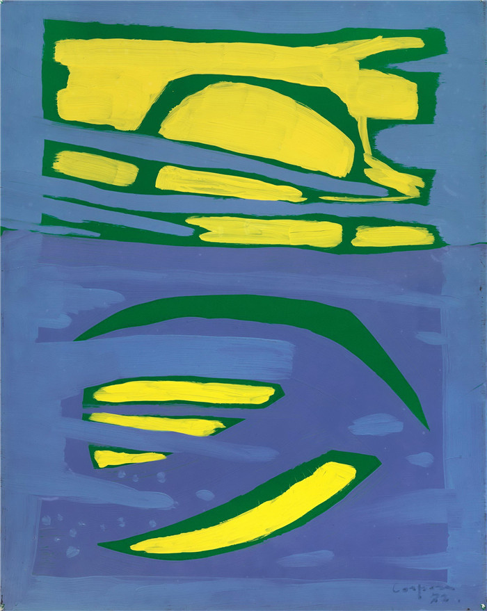 安东尼奥·库普拉（Antonio Corpora）作品-Composizione, 1972