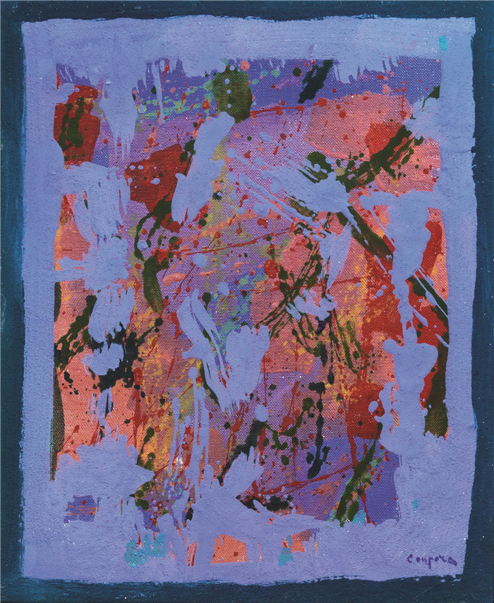 安东尼奥·库普拉(Antonio Corpora)作品-ANTONIO CORPORA(Tunisi 1909 Roma 2004)I samuraitecnica mista su