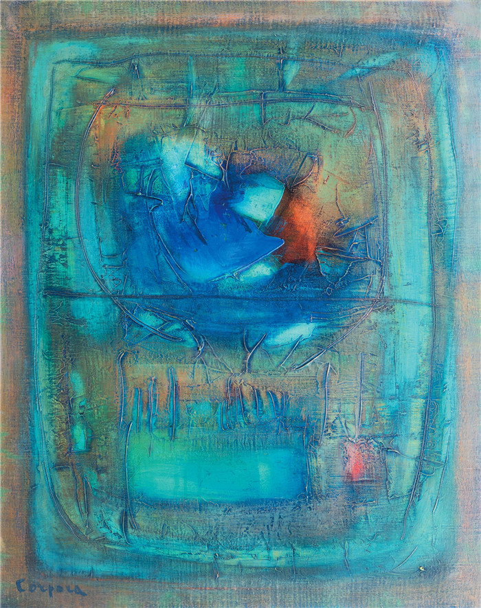 安东尼奥·库普拉（Antonio Corpora）作品-Senza titolo, 1964