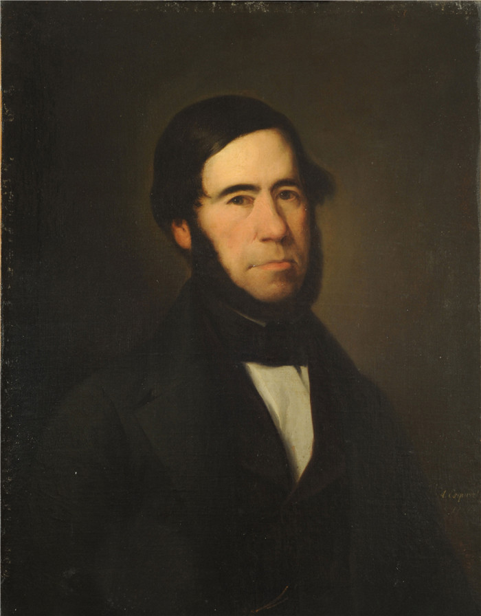 安东尼奥·玛丽亚·埃斯基韦尔(Antonio Maria Esquivel)油画-Retrato de Don Manuel Jose de Guerrico Antonio Maria Esqu