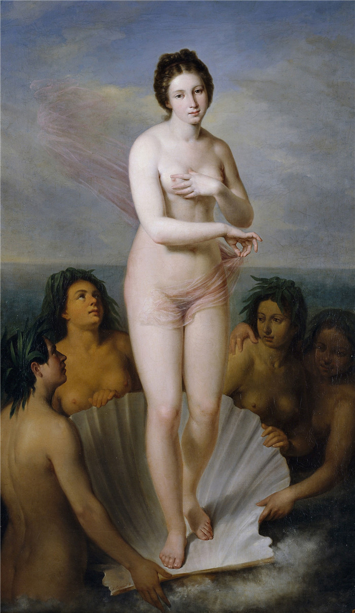 安东尼奥·玛丽亚·埃斯基韦尔(Antonio Maria Esquivel)油画-人体绘画