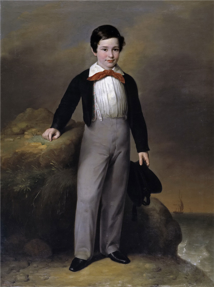 安东尼奥·玛丽亚·埃斯基韦尔(Antonio Maria Esquivel)油画-苏亚雷斯·德·乌尔维纳 Esquivel Suarez de Urbina