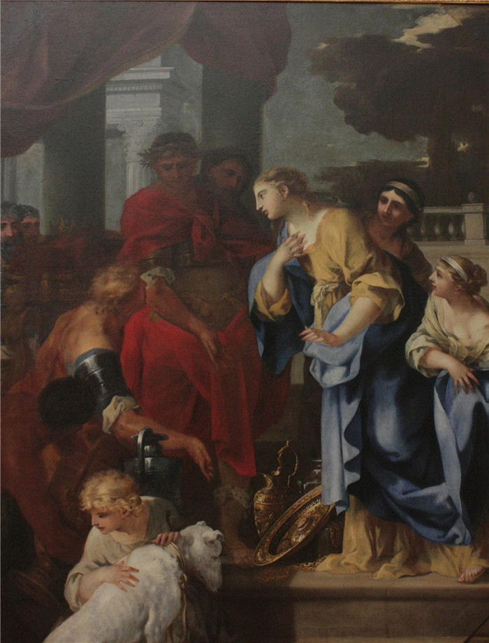 塞巴斯蒂安·波登(Sébastien Bourdon)作品-La Continence de Scipion