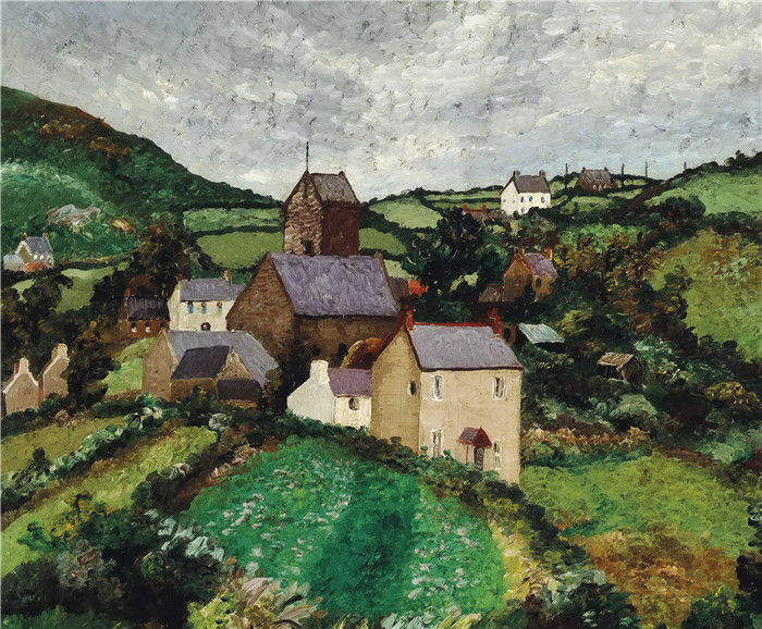 塞德里克·莫里斯（Cedric Morris）-兰根尼爵士sir llangennith no i