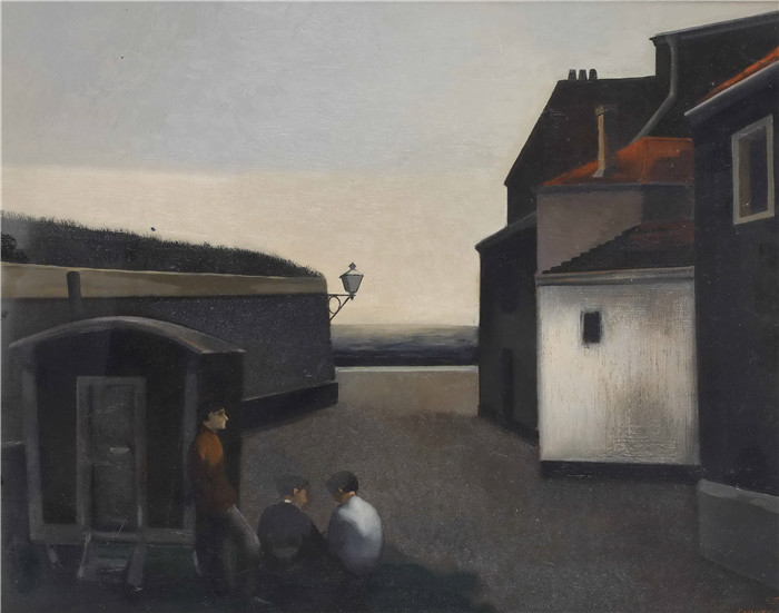 《靠近大海》威廉·奥普茨（Willem Oepts）作品-near the sea