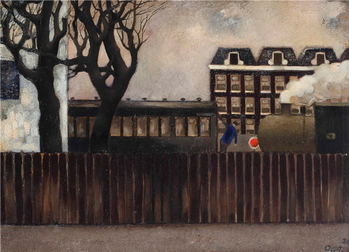 威廉·奥普茨（Willem Oepts）作品-市区stadsbuurtje