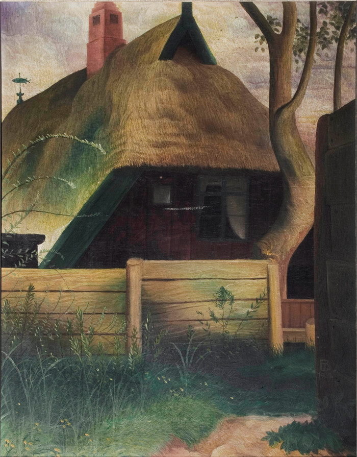 汉斯·布拉斯 （Hans Brass） 的画作-我的邻居