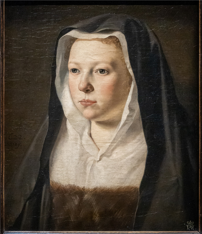 所罗门·德·布雷（Salomon de Bray）作品-我的妻子Bildnis einer jungen Frau