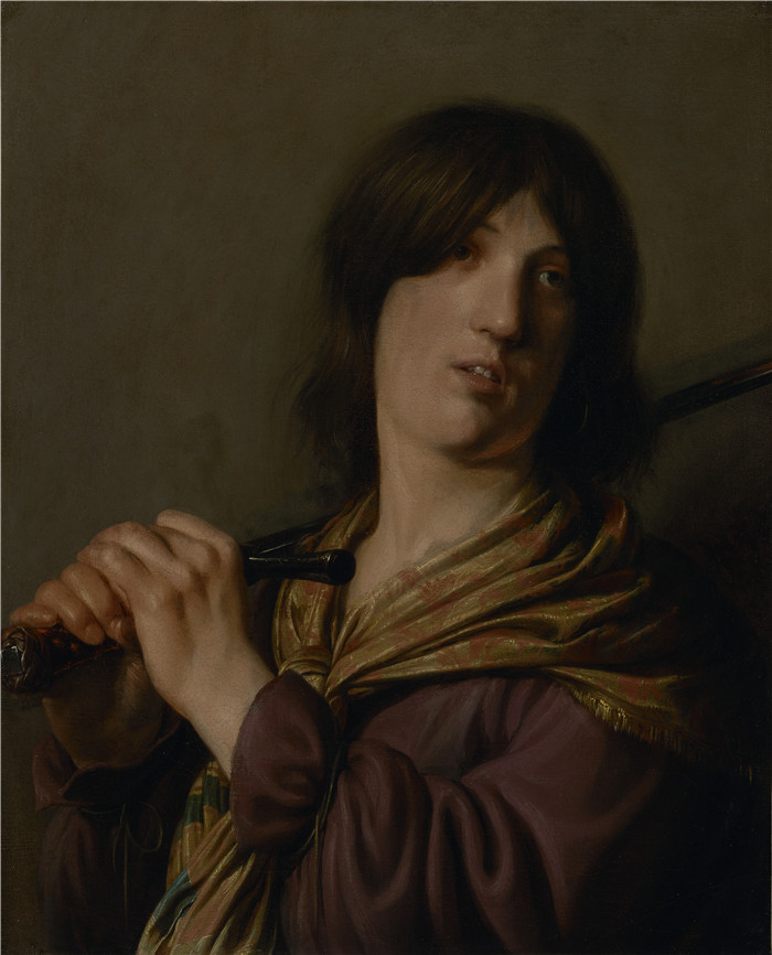 所罗门·德·布雷（Salomon de Bray）作品-大卫与他的剑David with His Sword - 69.PA.22 - J. Paul Getty Museum