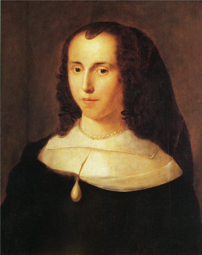 所罗门·德·布雷（Salomon de Bray）作品-女性肖像 Retrato femenino
