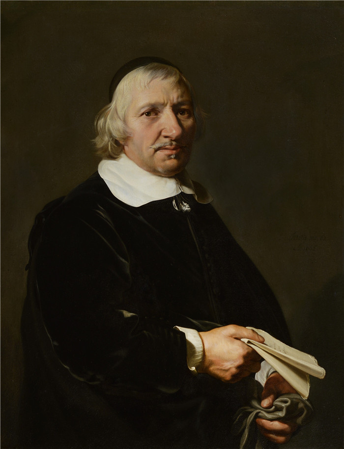 扬·德·布雷(Jan de Bray)-安德里斯·范·德·霍恩 (1600-1677) 的肖像Andries van der Horn