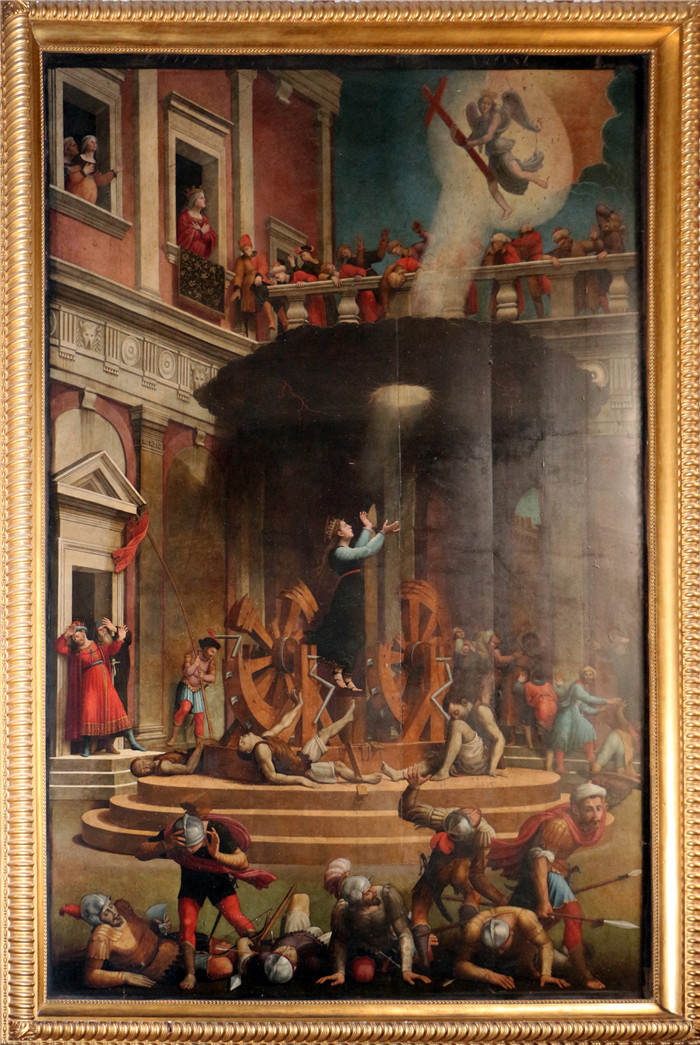 朱利亚诺·布加迪尼（Giulia Bugiardini）作品-圣凯瑟琳亚历山大烈士