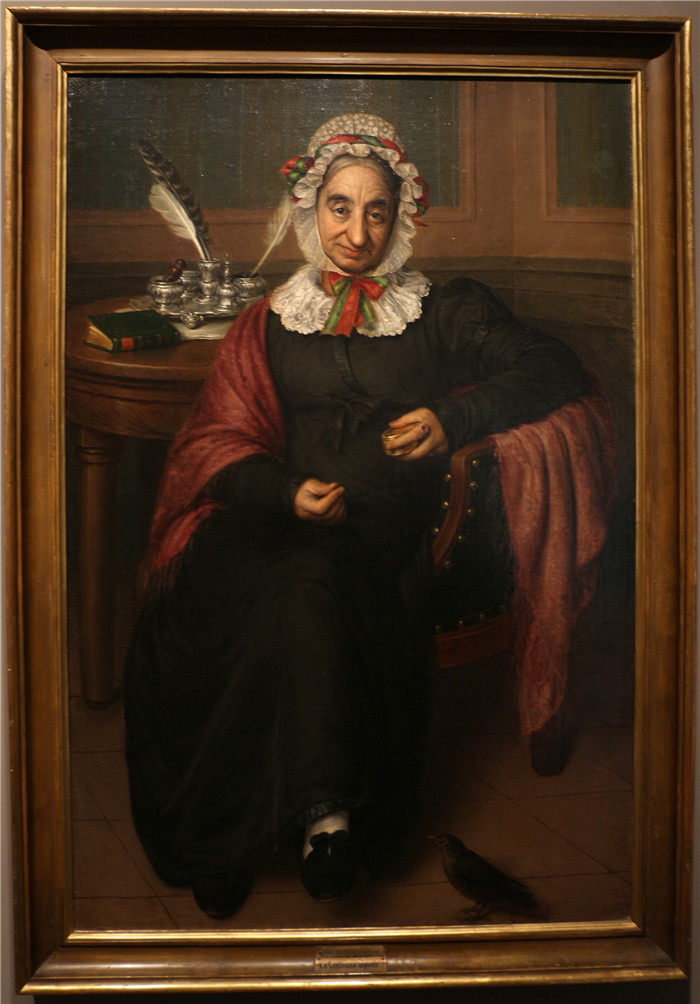 乔瓦尼·卡诺瓦利 (Giovanni Carnovali) 的肖像-伯爵夫人阿纳斯塔西亚·斯皮尼