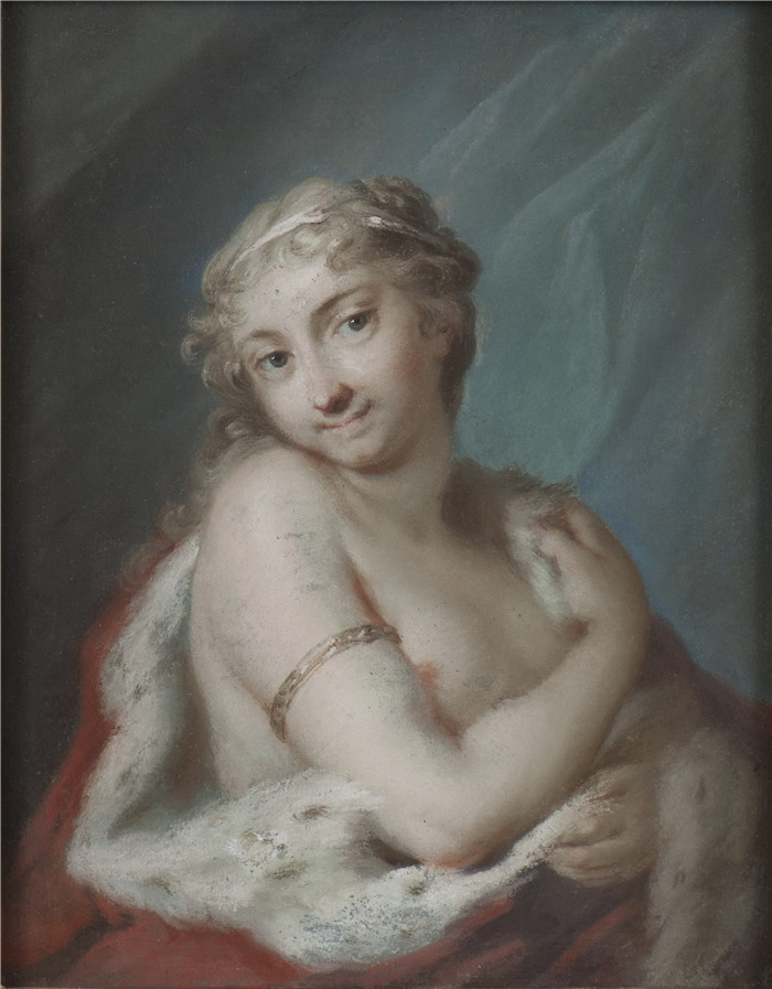 《冬季》罗莎巴·卡里拉（Rosalba Carriera）-The Winter  Nationalmuseum  24042.tif