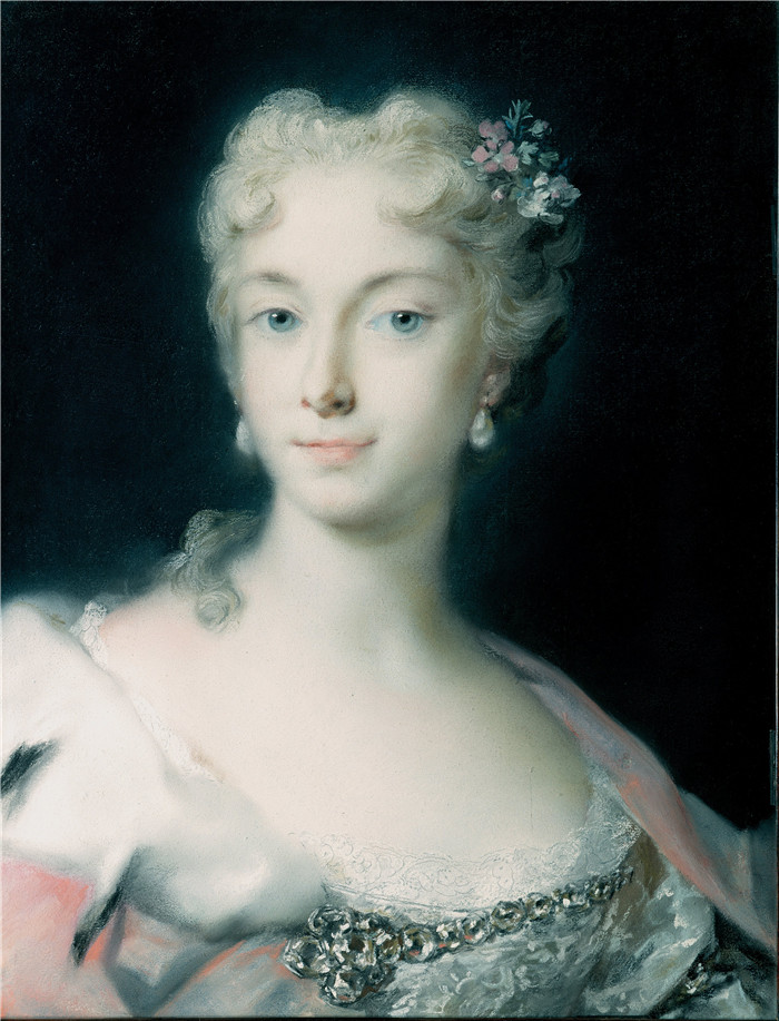 罗莎巴·卡里拉(Rosalba Carriera)-玛丽亚·特蕾莎,哈布斯堡王朝大公夫人