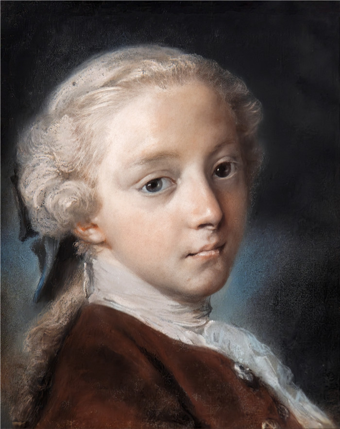 罗莎巴·卡里拉（Rosalba Carriera）-男孩肖像