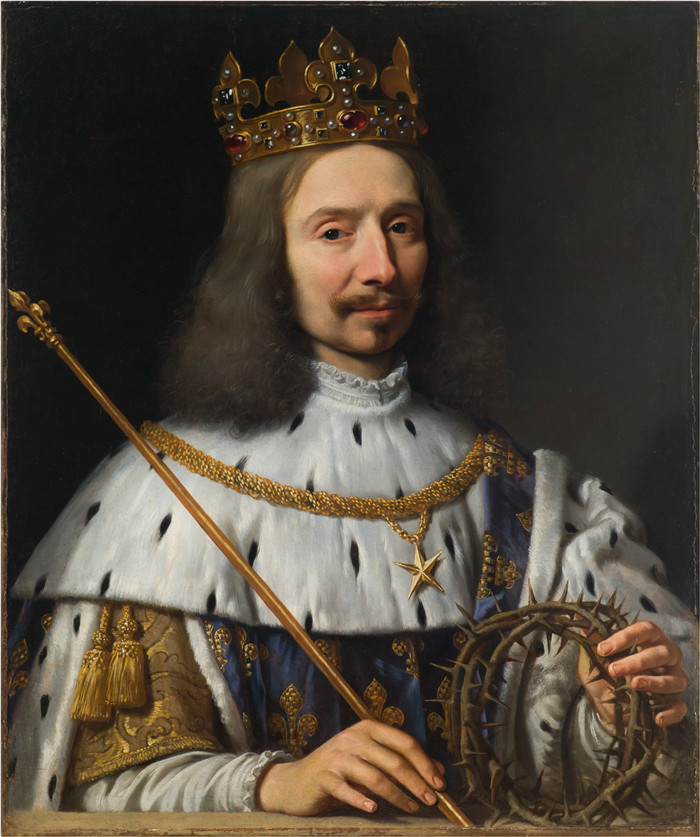 菲利普·德·尚帕涅（Philippe de Champaigne）-文森特·沃伊特饰圣路易斯Vincent Voiture as St. Louis 