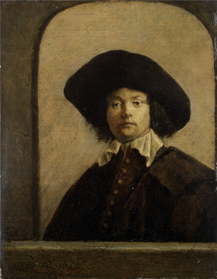 彼得·科德 （Pieter Codde）作品-一个男人肖像Portrait of a Man