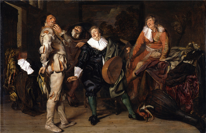 《演员的衣柜》彼得·科德 （Pieter Codde）作品- Actor's wardrobe
