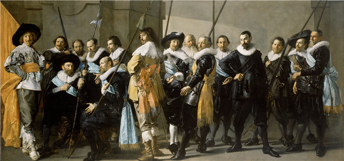 彼得·科德 （Pieter Codde）作品-弗兰斯·哈尔斯Frans Hals, De magere compagnie