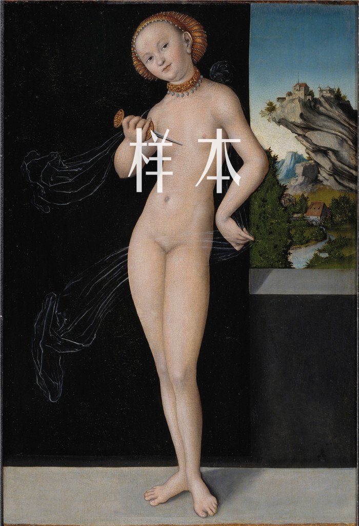 老卢卡斯·克拉纳赫（Lucas Cranach the Elder）作品-卢克雷蒂亚Lucretia