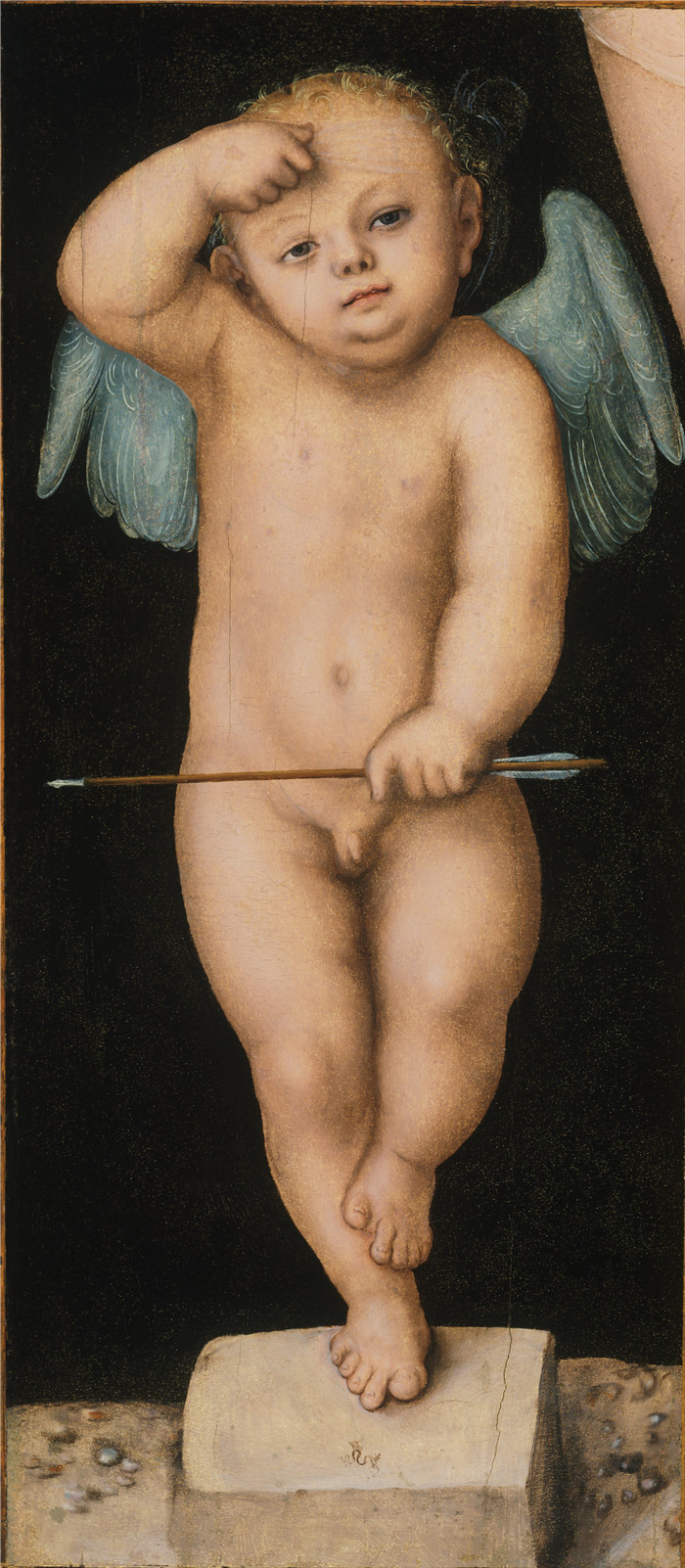 老卢卡斯·克拉纳赫（Lucas Cranach the Elder）作品-丘比特German (active Vienna, Wittenberg, and Weimar)  
