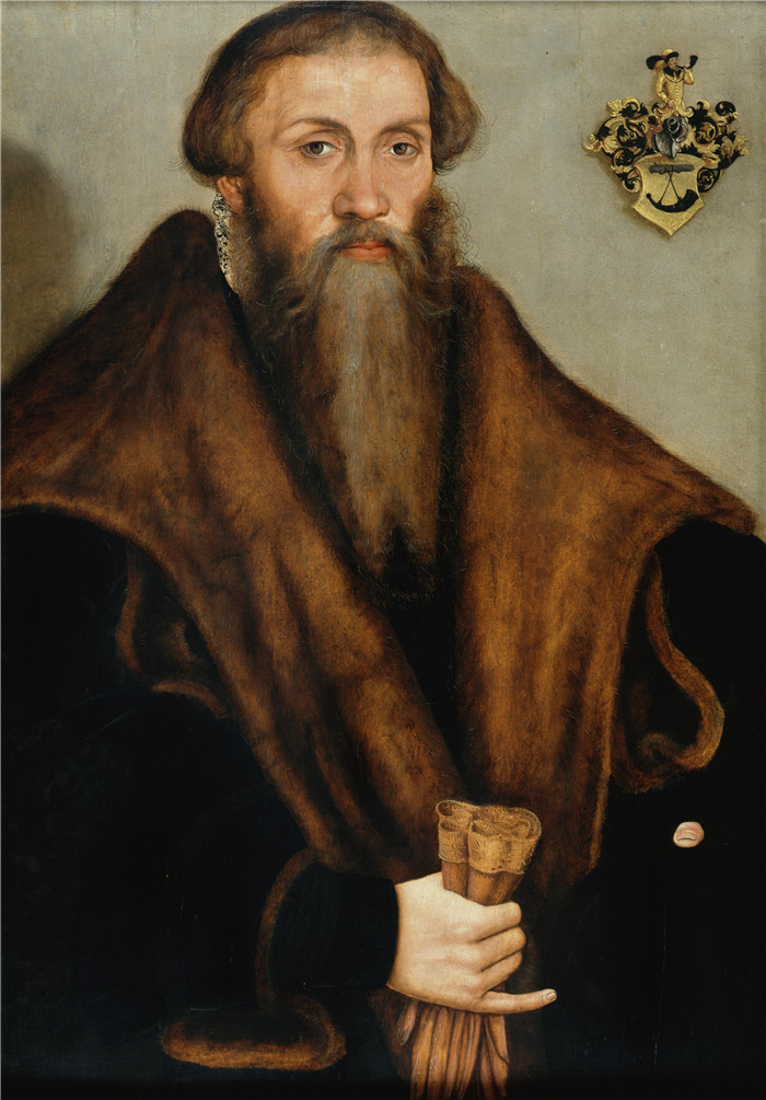 小卢卡斯·克拉纳赫（Lucas Cranach the Younger）作品-律师莱昂哈德·巴德霍恩