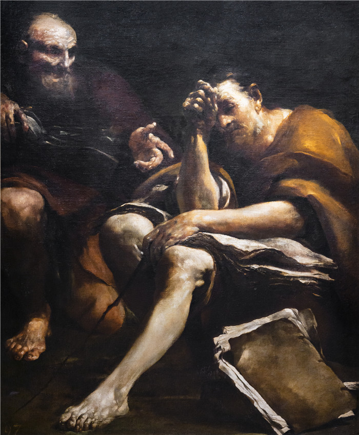 朱塞佩·玛丽亚·克雷斯皮(Giuseppe Maria Crespi)-德莫克里特和赫拉克利特