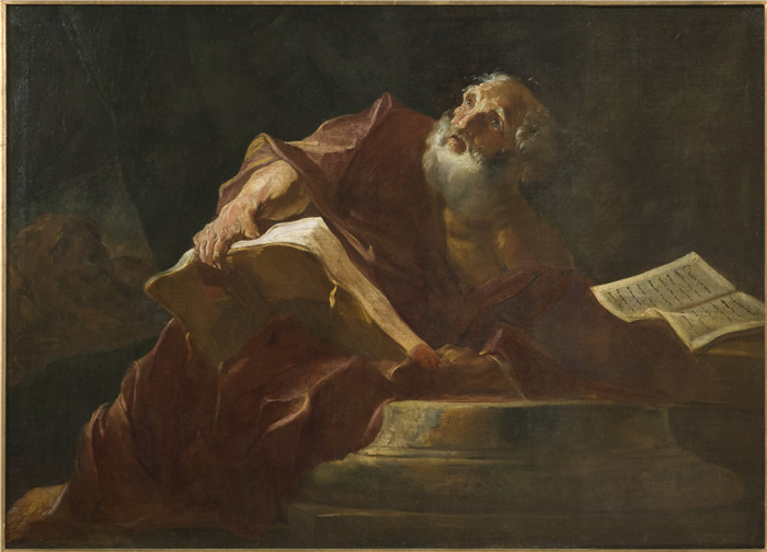 路易·克里特（Louis Cretey）作品-圣马克福音传道者St Marc the Evangelist (Pierre Louis Cretey)  