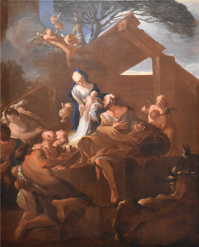 路易·克里特（Louis Cretey）作品-牧羊人崇拜Adoration des bergers 02