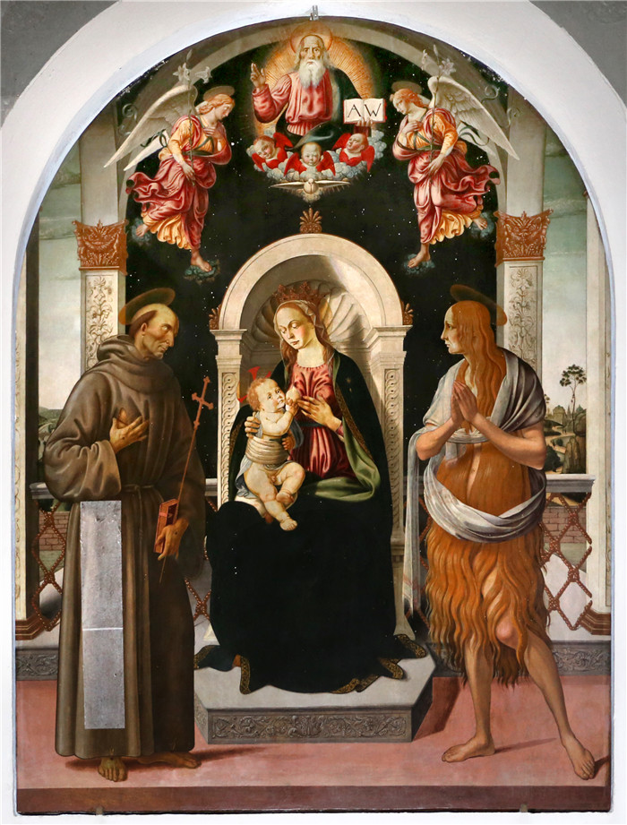 比亚焦·达安东尼奥 (Biagio dAntonio)-圣母之牛奶