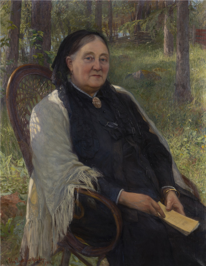 艾琳·丹尼尔森-甘博吉（Elin Danielson-Gambogi ）的画作-母亲 1