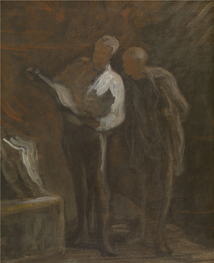 奥诺雷·杜米埃(Honoré Daumier)作品-版画收藏家 2