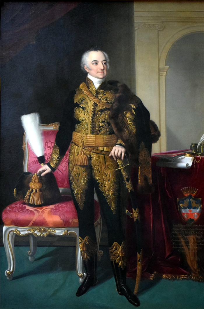 约翰·恩德 （Johann Ender） 的画作-安德·马洛尼亚伊·亚诺斯Ender malonyay jános