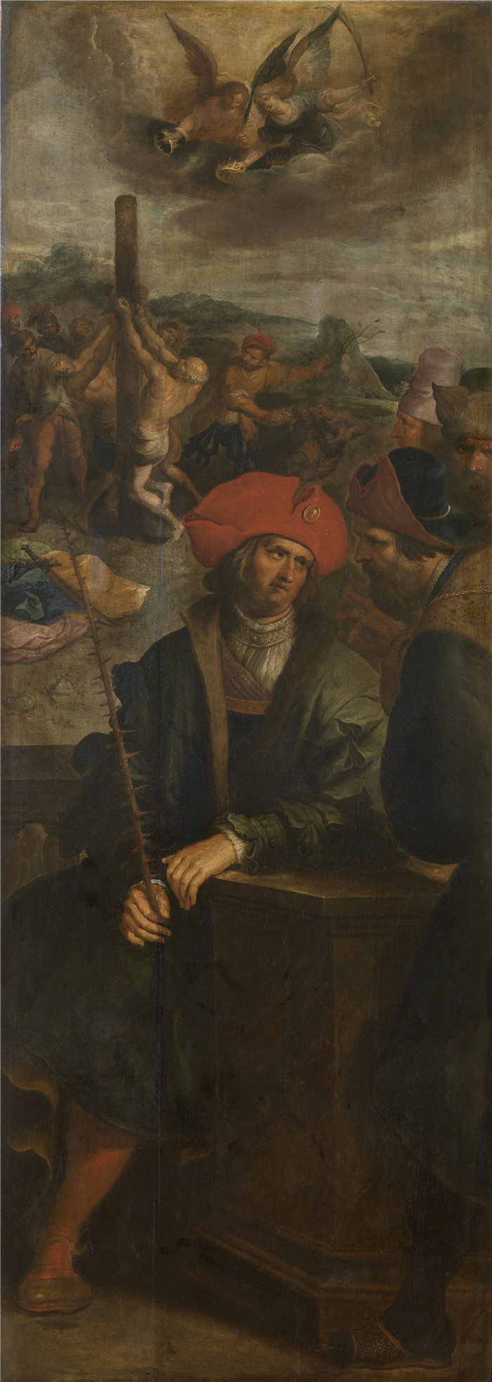 兰斯·弗兰肯(Frans Francken)画作-生活日Geseling van de Vier Gekroonden